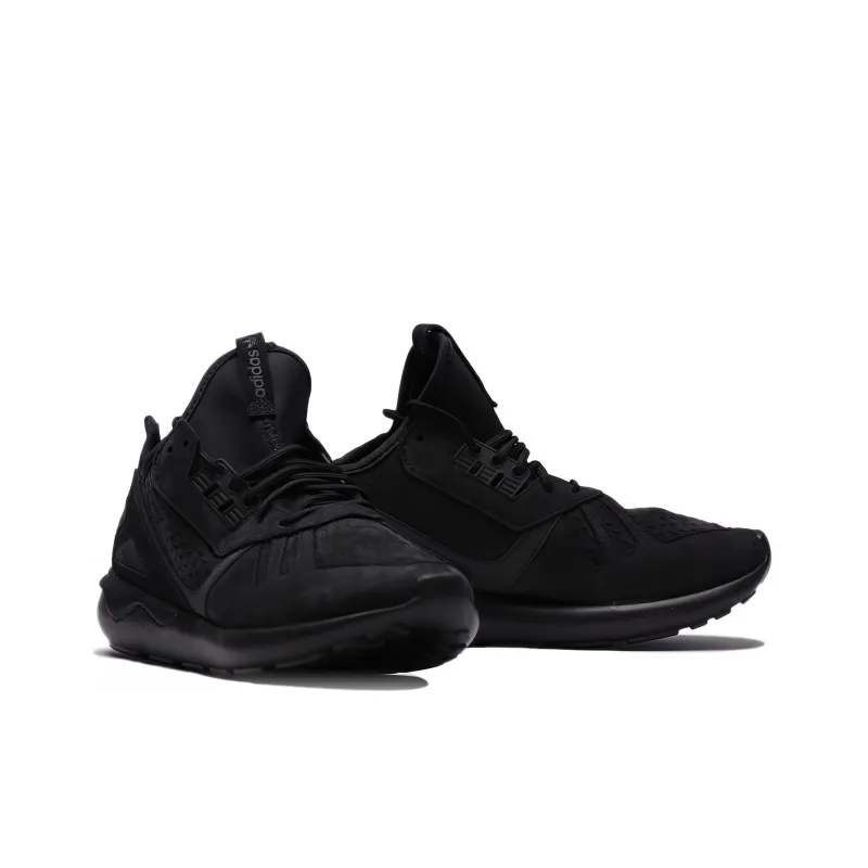 Adidas Originals Tubular Runner Wear-Resistant Coverage Low-Top Casual Shoes Unisex Black-3