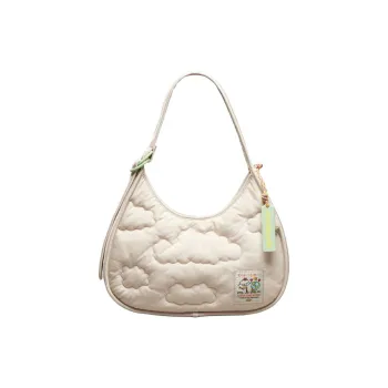 Coachtopia Ergo Recycled Polyester Handbag, Shoulder Bag Women's Ecru