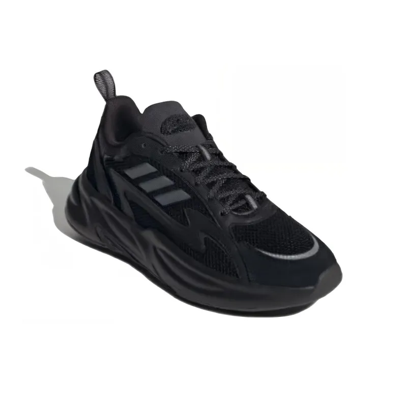 Adidas Ozwave Low Top Chunky Sneakers Unisex Black-2