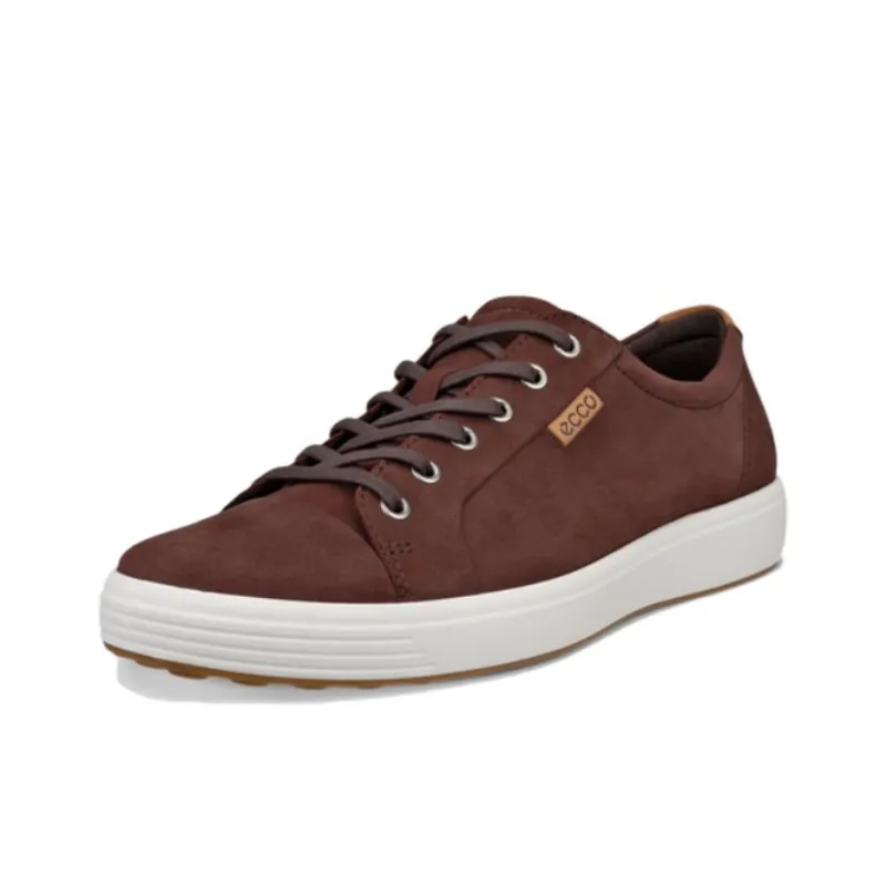 Ecco Slip Resistant Low Top Skateboard Shoes Men's Tan-2