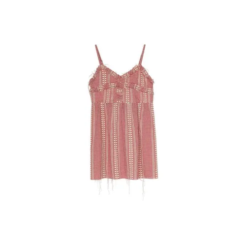 Summer Hooray Camisoles Women's Red Check