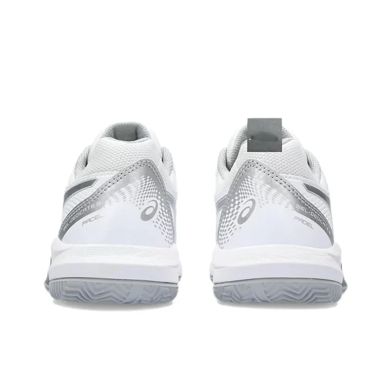 Asics Gel Dedicate 8 Padel White Pure Silver Women's-3