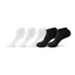 Ankle Socks (White 3+Black 2, 5cm)