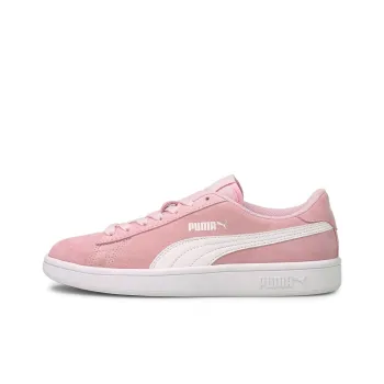 PUMA Smash V2 SD Low-Top Skateboard Shoes Women's Pink White