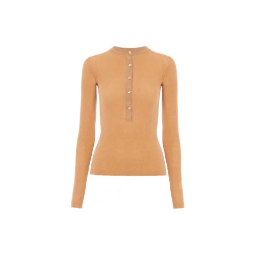 Chloé Knitwear Women's Apricot Yellow