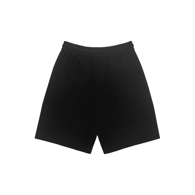 Bosieagender Casual Shorts Unisex Black-1