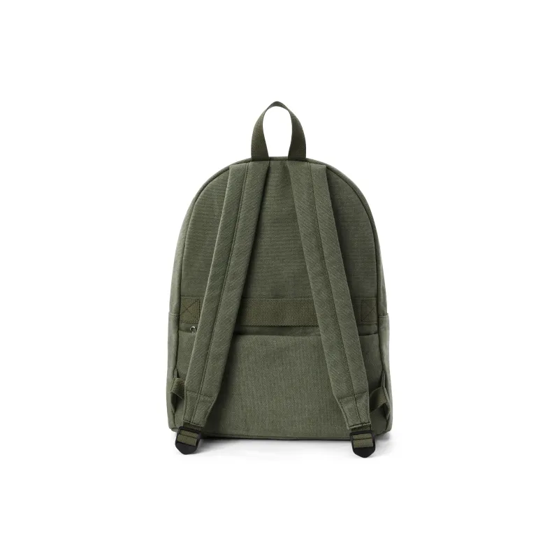 Werocker Canvas Backpack Regular Unisex Ecru/Black/Green-19
