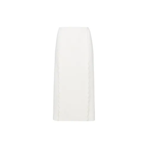 Chloé Casual Long Skirts Women's Milk White