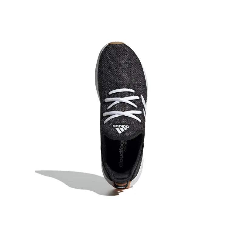 Adidas Cloudfoam Pure 'Black White Gum' Women's-3