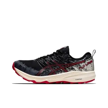 Asics Fuji Lite 2 Black Electric Red