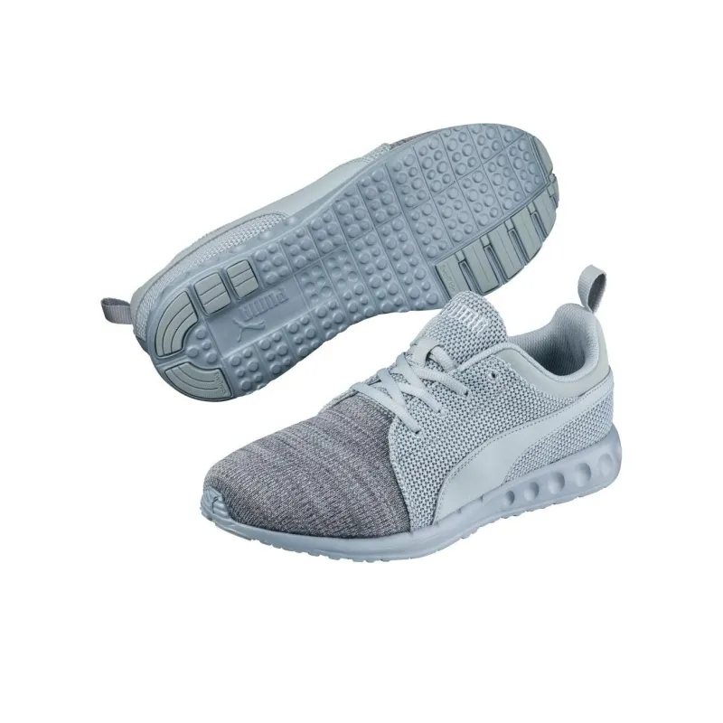 PUMA Anti-Slip Wear-Resistant Mid-Top Casual Shoes Men's Gray-3