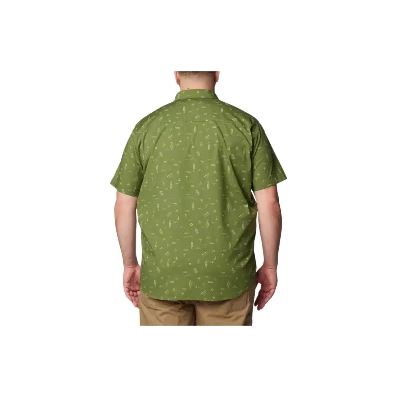 Columbia Rapid Rivers Shirt Men's Green-1