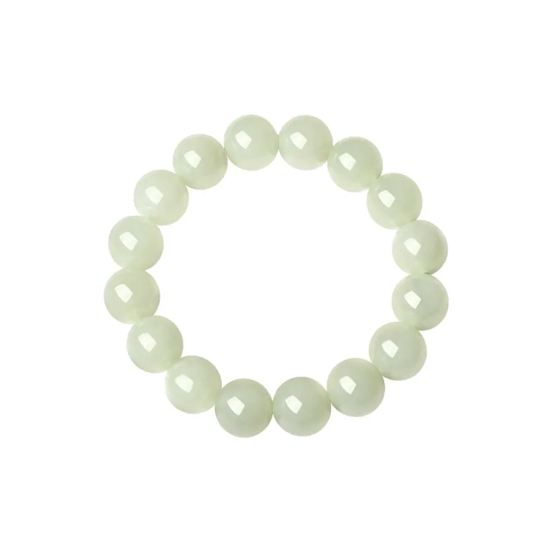 CHOW TAI SENG Bracelets Pale Greenish White Jade Women's-0