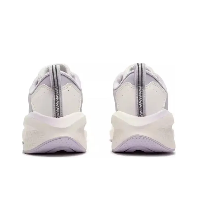 361° Anti-Slip Wear-Resistant Low-Top Casual Running Shoes Women's White Purple-3