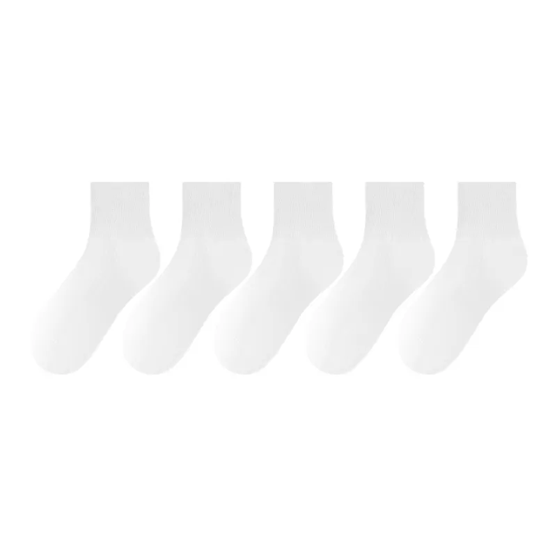 2323 Mid Calf Socks Women's Combo Set-11