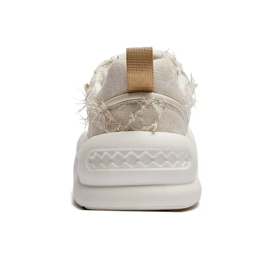 G+G Skateboard Shoes Unisex Low Top White-3