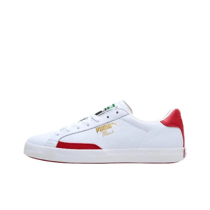 PUMA Match Vulc Shoes Red/White-0