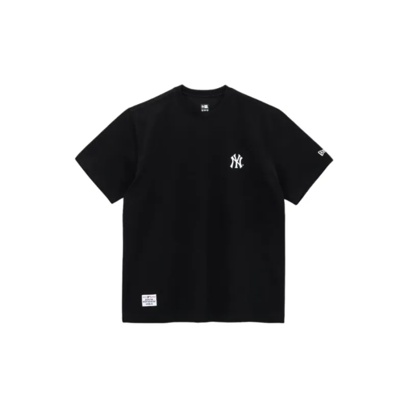 New Era Regular T Shirt Unisex Black-1
