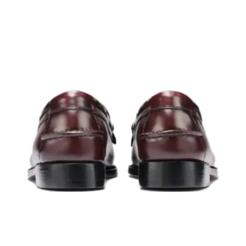 G.H. Bass & Co. Esther Kiltie Loafers Women's Burgundy-4
