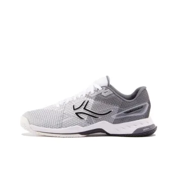 DECATHLON Cushioning Low-Top Tennis Shoes Men's White Gray