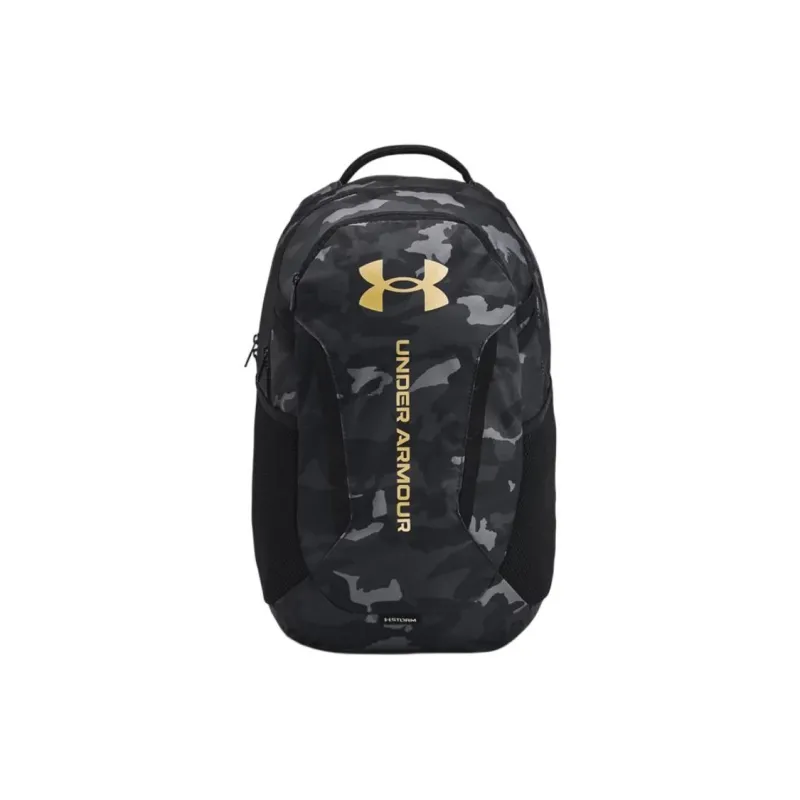 Under Armour Polyester Backpack Regular Men's Black & Gold-0