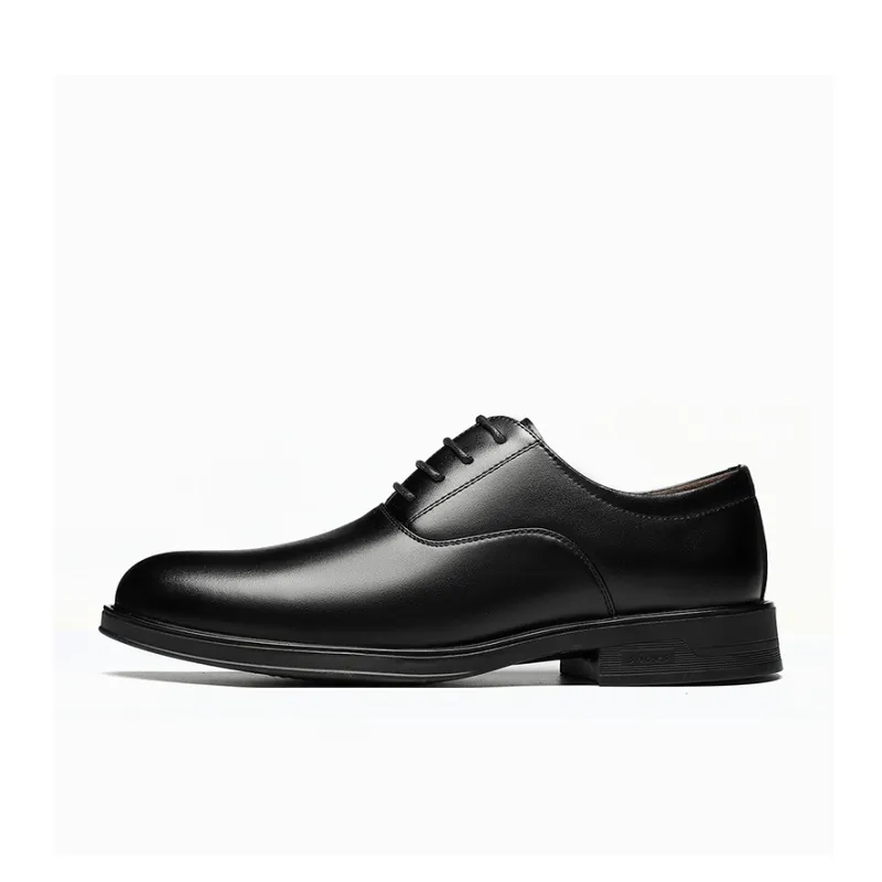 Warrior Fashion Business Dress Shoes Men's Black-0