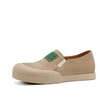 D FUSE SCANDINAVIA Small Leather Shoes Flat Slip on Fashion Women's Shoes Women's Casual Shoes Women's