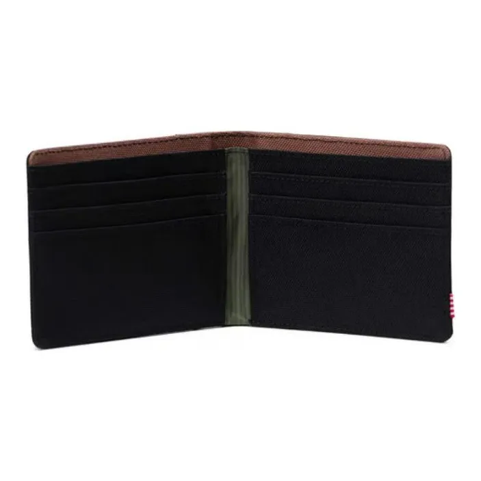 Herschel EcoSystem™ 600D Wallet Regular Unisex Black/Green/Brown-2