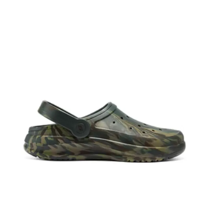 Skechers Foamies Clogs Men's Green Gold-1