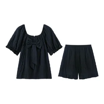YUZHAOLIN Pajama Set Women's Black