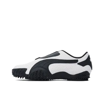 PUMA Mostro Perforated Leather White Black
