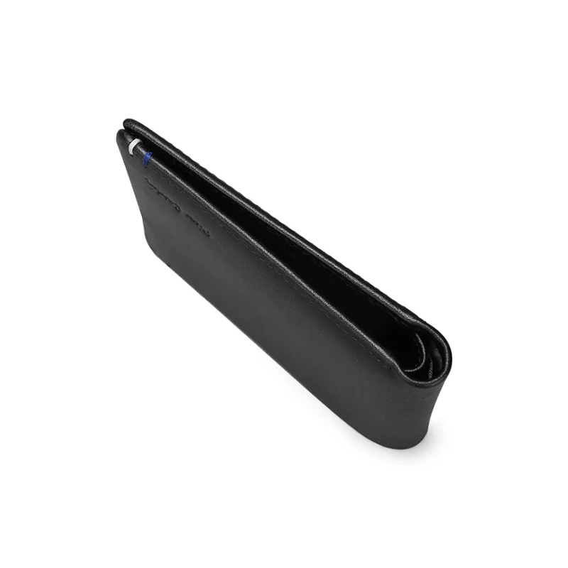 PIERRE CARDIN Minimalist Style Cow Leather Wallet Card Holder With Multiple Card Slots Regular Men's Black-2