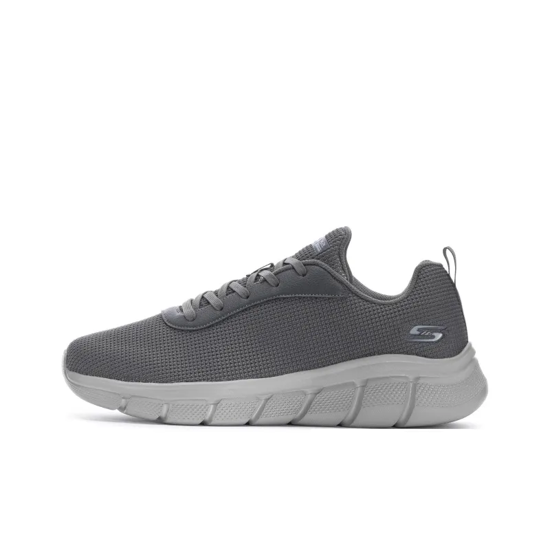 Skechers BOBS B FLEX Slip Resistant, Abrasion Resistant, Lightweight Low Top Casual Running Shoes Men's Gray-0