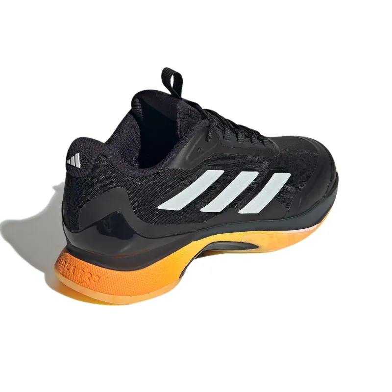 Adidas Avacourt 2 Anti Slip Wear Resistant Low Top Tennis Shoes Women's Black White-3