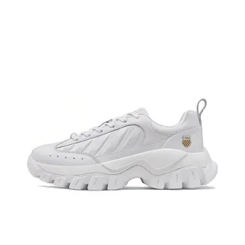 KSWISS Cushioning Waterproof Low Top Casual Shoes Unisex White