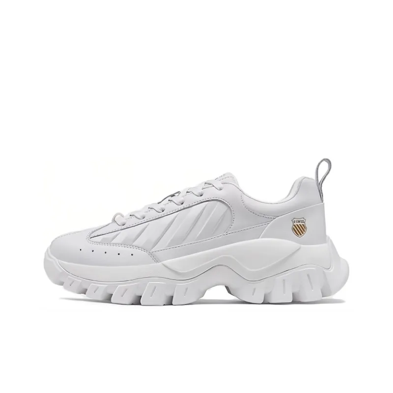 KSWISS Cushioning Waterproof Low Top Casual Shoes Unisex White-0