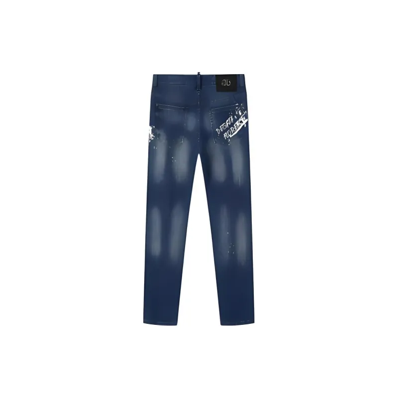 DEGAIA SS24 Jeans Men's Dark Denim Blue-1