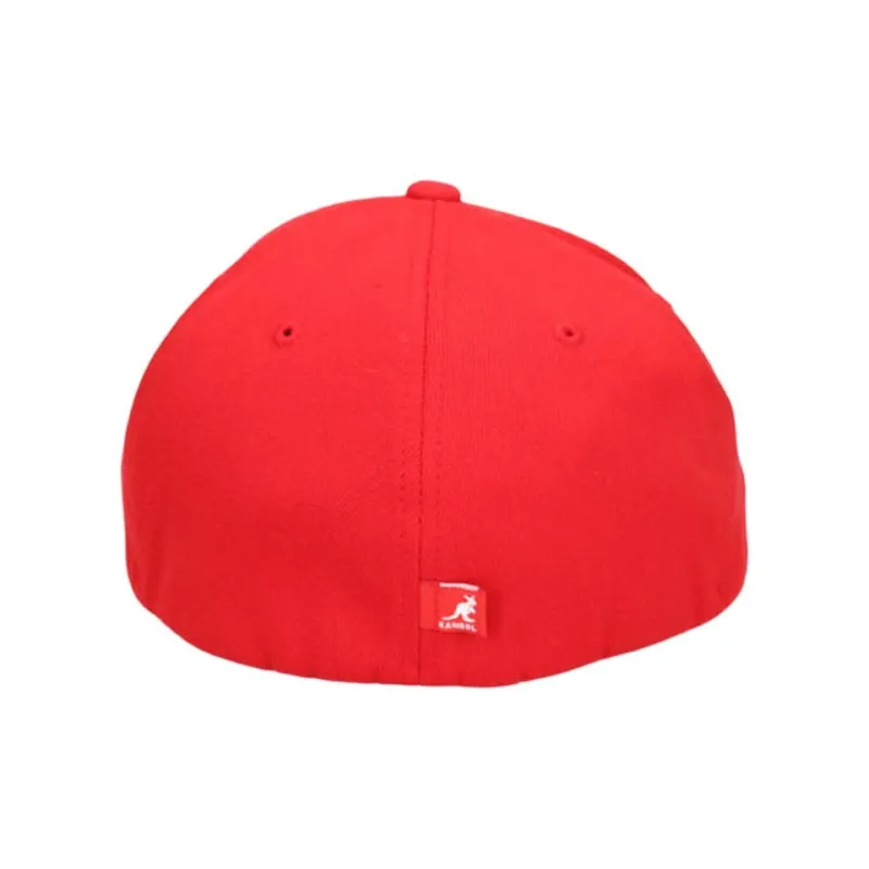 KANGOL Acrylic Wool Polyurethane Baseball Caps Men's Orange Red-4