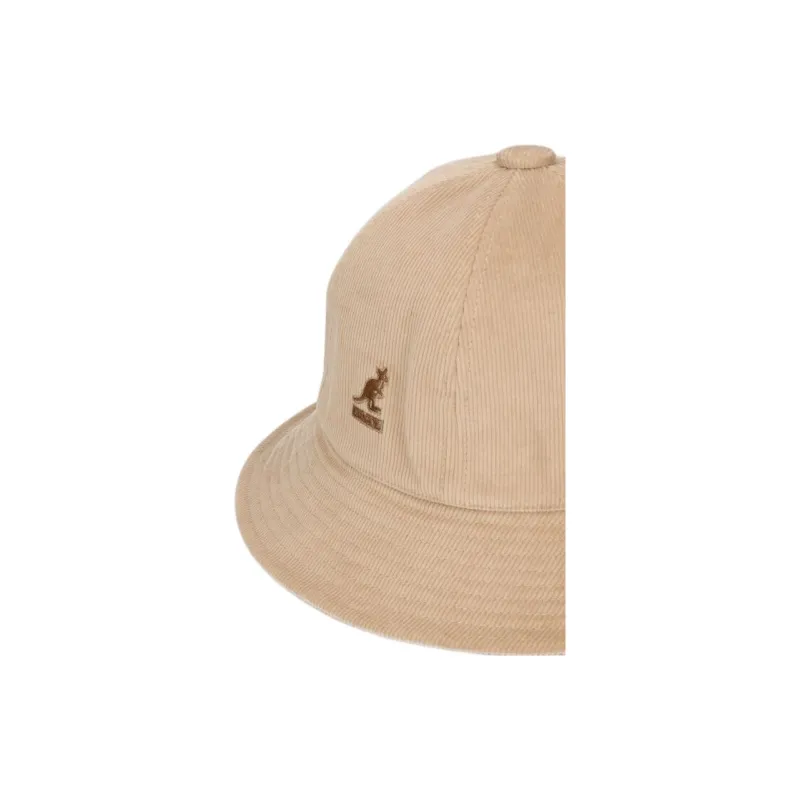 KANGOL Cotton Bucket Hats Unisex Beige-2