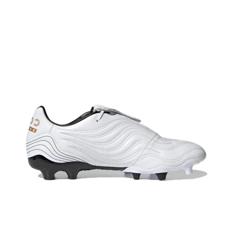 Adidas Copa Kapitan.2 FG Rubber Long Studs Slip-Resistant Soccer Shoes Unisex White Black-1