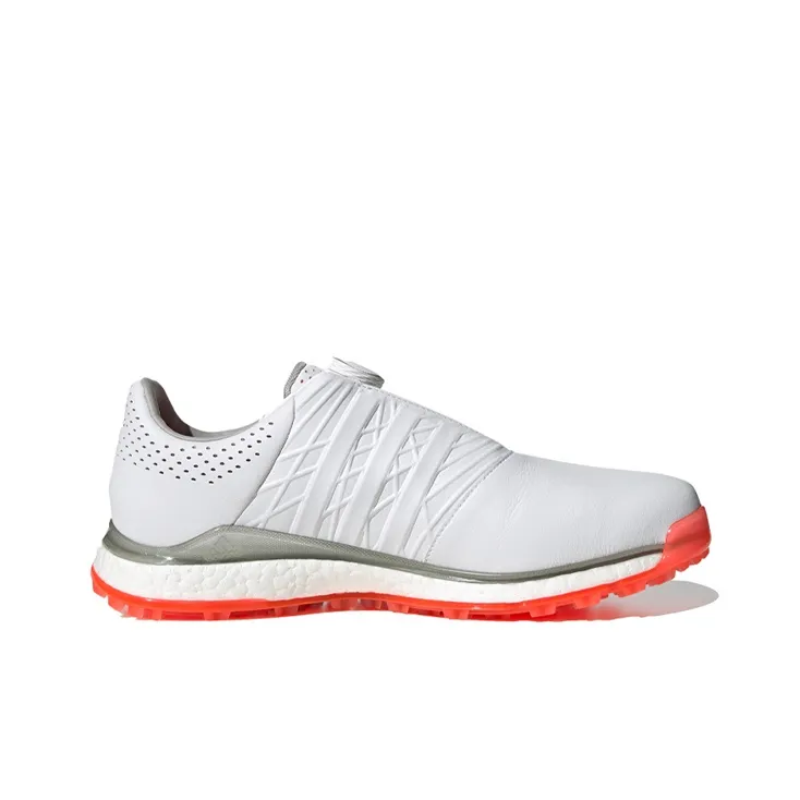 Adidas Tour360 XT SL Boa 2.0 Golf Shoes 'Cloud White Silver Metallic Solar Red'-1