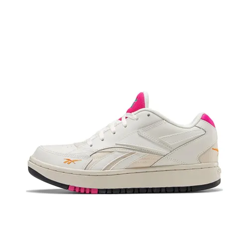 Reebok Skateboard Shoes Women's Low-Top Beige/Pink