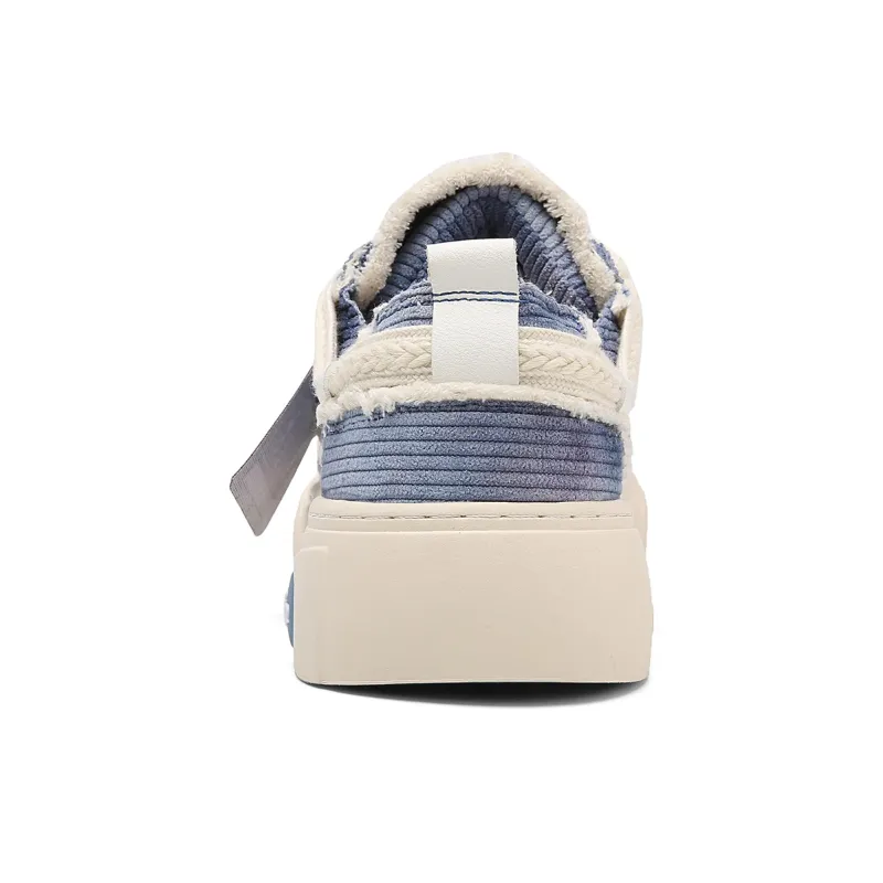 Q-AND Wrapping Anti-Slip Shock-Absorbing And Wear-Resistant Low-Top Skateboard Shoes Unisex-12