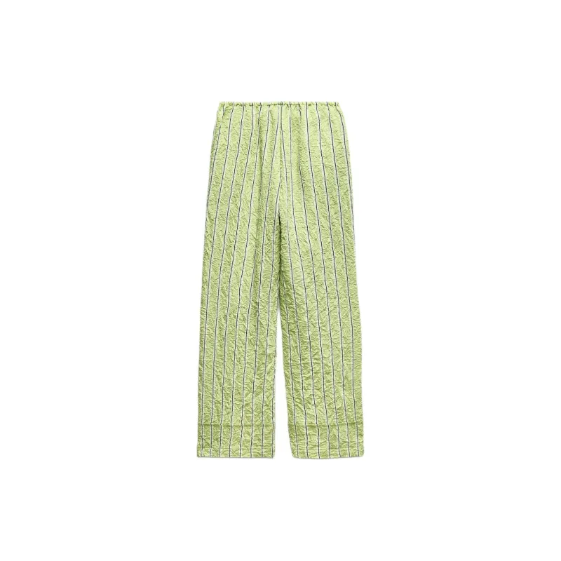 ZARA Casual Pants Women's Light Green-1