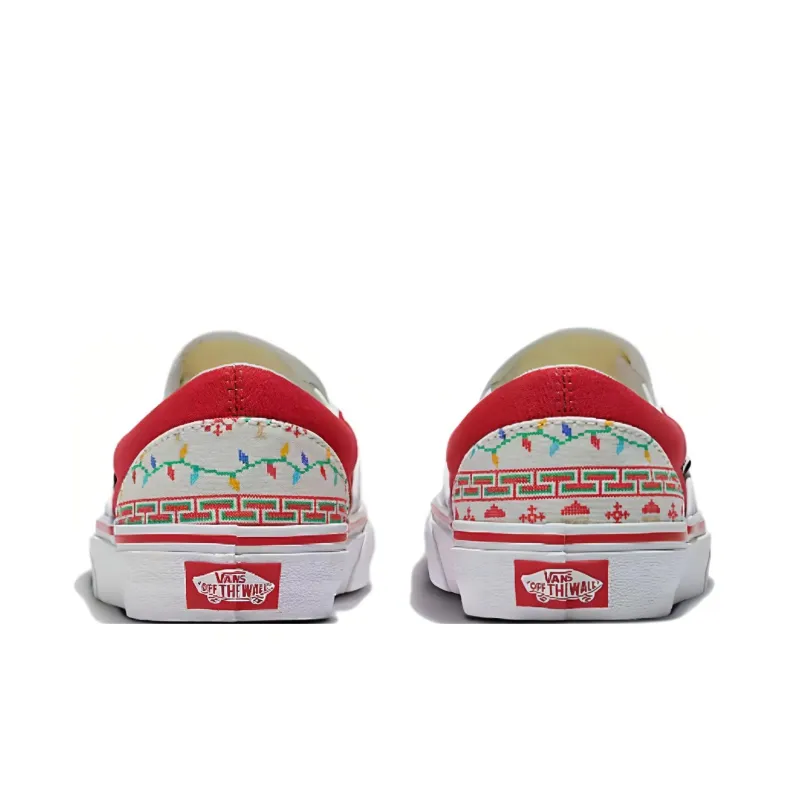 Vans Customize Cushioning Wear-Resistant Low-Top Skateboard Shoes Unisex White-2