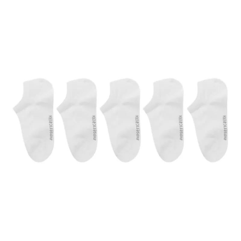 BIOSERICA ERA No-Show Socks Unisex 5 Pack-4
