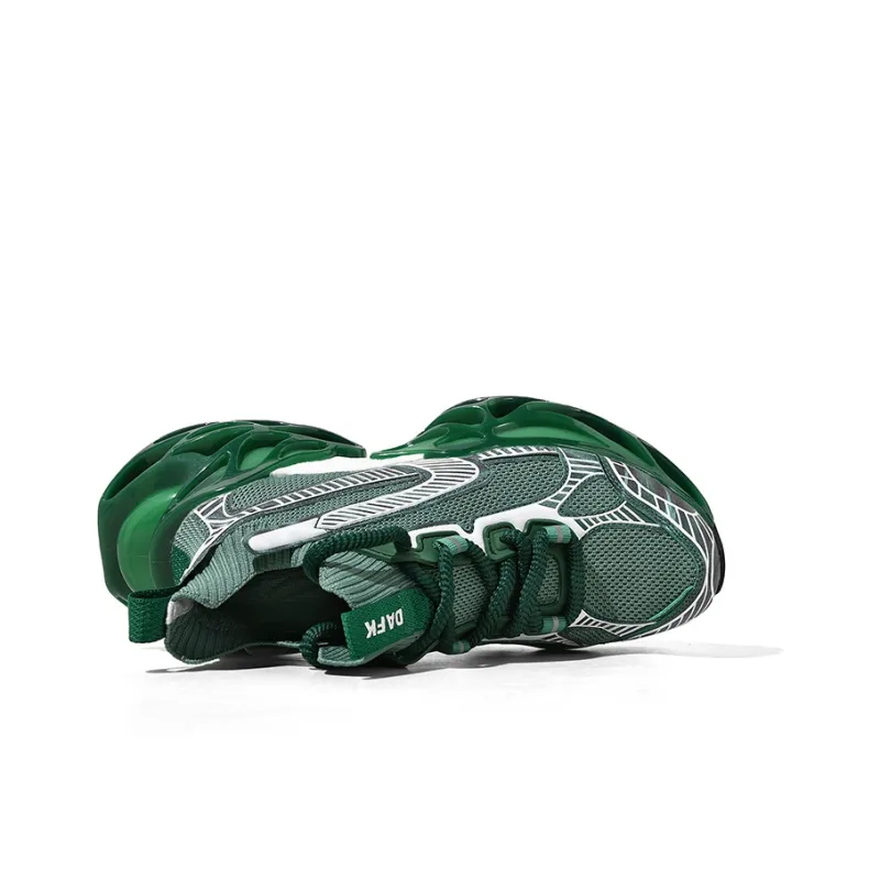 DAFK Cushioned Wear-Resistant Breathable Height Increasing High-Top Chunky Sneakers Men's-12