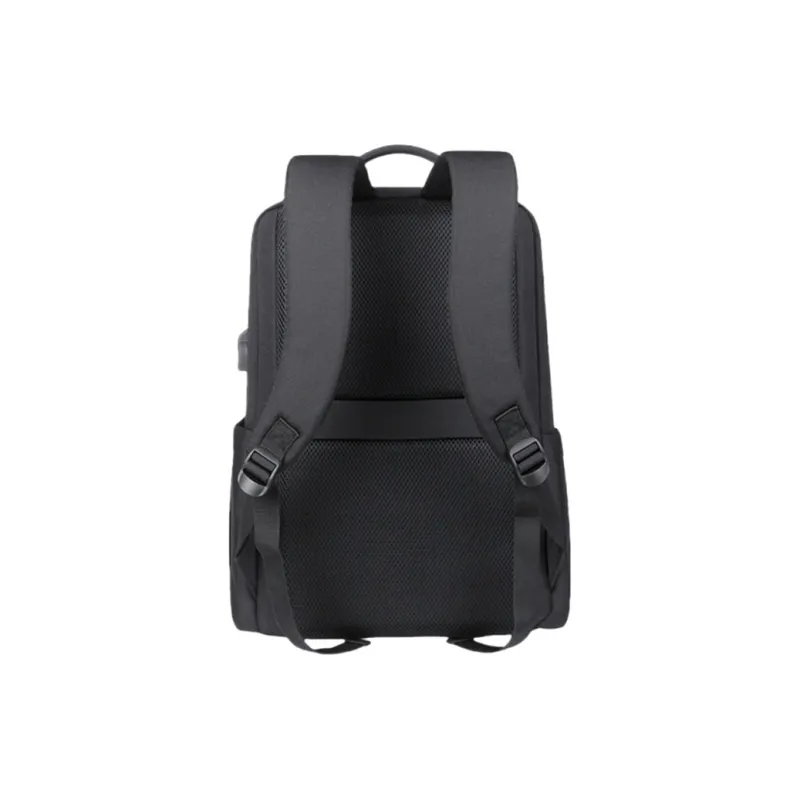 PULUWIRR Oxford Short Business Trip Stylish Lightweight Backpack Regular Unisex Black/Dark Gray/Light Gray/Blue-3