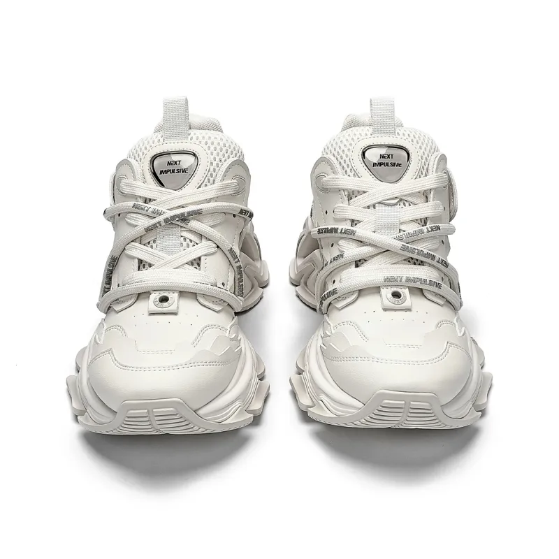 NEXT IMPULSIVE NEXT IMPULSIVE Chunky Sneakers Unisex White-3