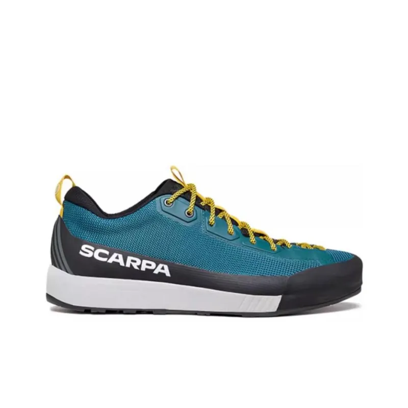 SCARPA Gecko Cushioning Anti-Slip Wear-Resistant Breathable Lightweight Coverage Low-Top Casual Shoes Men's Gray Blue-7